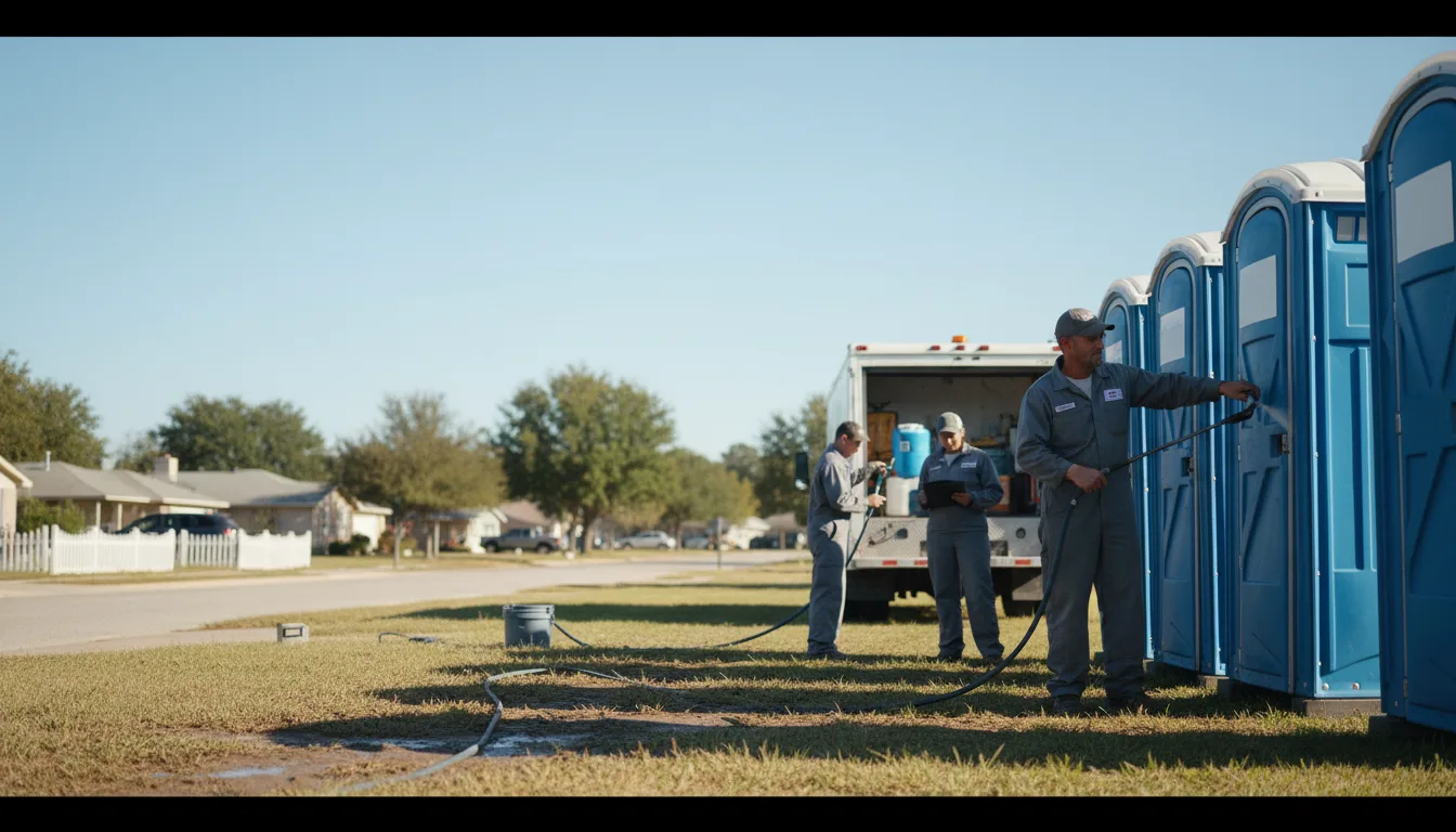 Long-Term Portable Toilet Rental in Leroy, TX near me